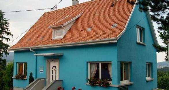 Bed and Breakfast La Maison Bleue Dieffenbach-au-Val Exterior foto